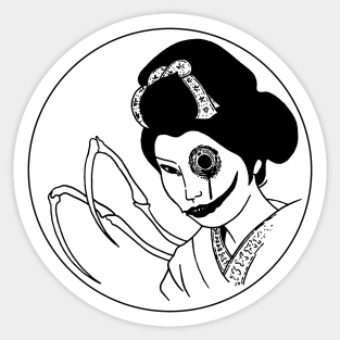 Kuchisake-Onna Sticker